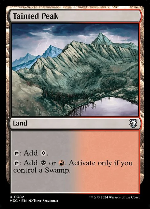 Tainted Peak [M3C #382] ENGLISH NM