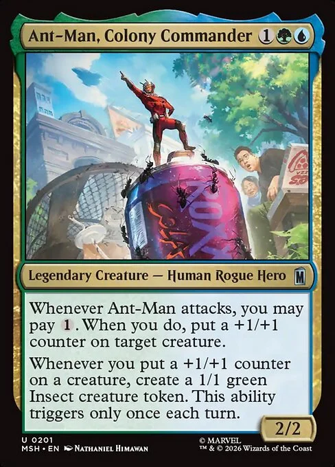 Ant-Man, Colony Commander [MSH #201] SPANISH NM