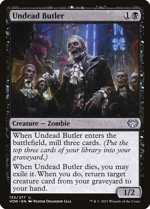 Undead Butler [VOW #133] ENGLISH NM
