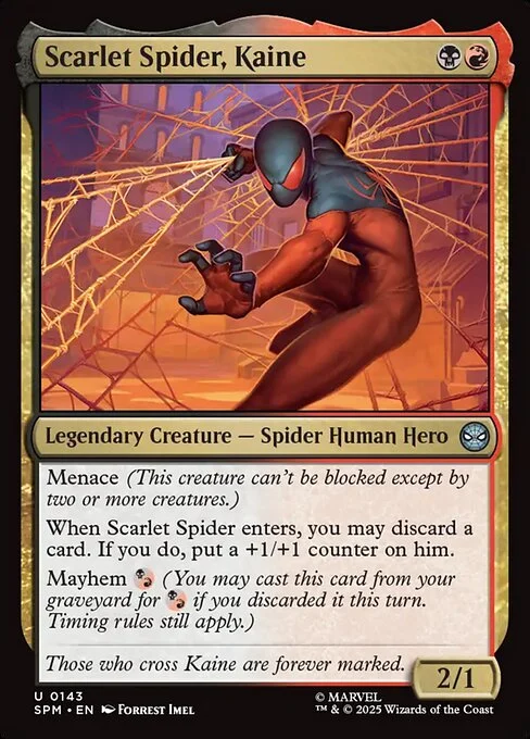 Scarlet Spider, Kaine [SPM #143] ITALIAN NM