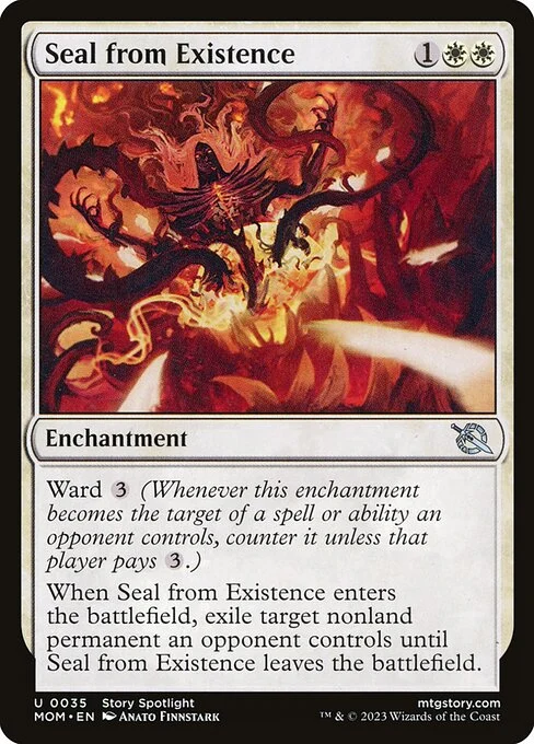 Seal from Existence [MOM #35] ENGLISH NM