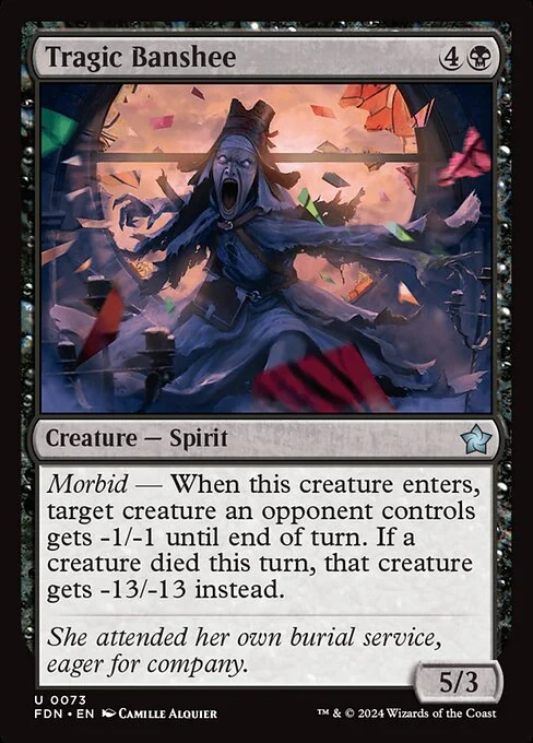 Tragic Banshee [FDN #73] SPANISH NM