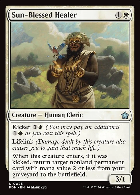 Sun-Blessed Healer [FDN #25] SPANISH NM