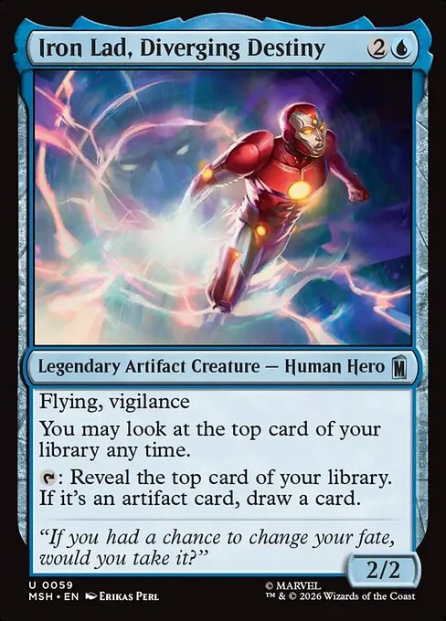 Iron Lad, Diverging Destiny [MSH #59] SPANISH NM