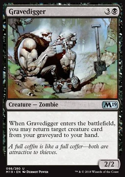 Gravedigger [M19 #98] SPANISH NM