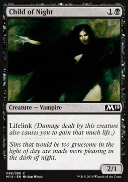 Child of Night [M19 #89] SPANISH NM