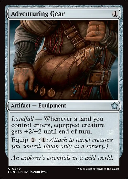 Adventuring Gear [FDN #249] SPANISH NM