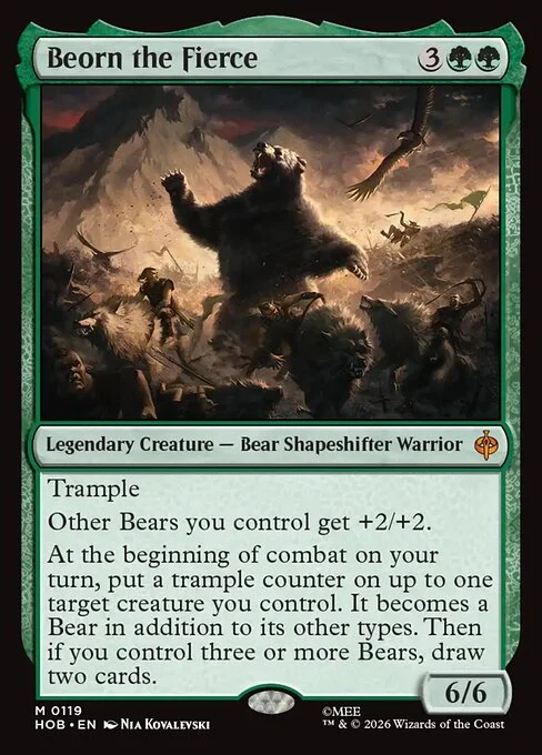 Beorn the Fierce [HOB #119] SPANISH NM