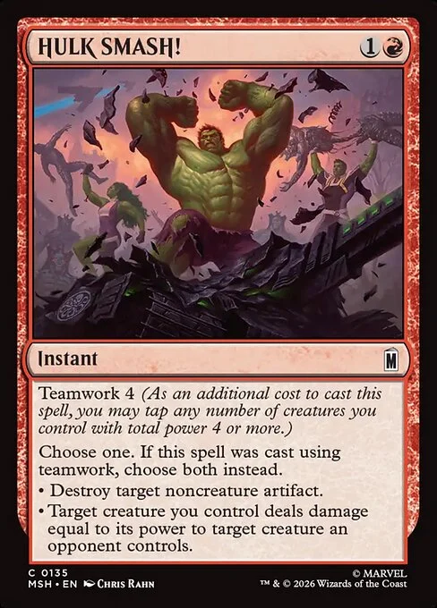 HULK SMASH! [MSH #135] SPANISH NM