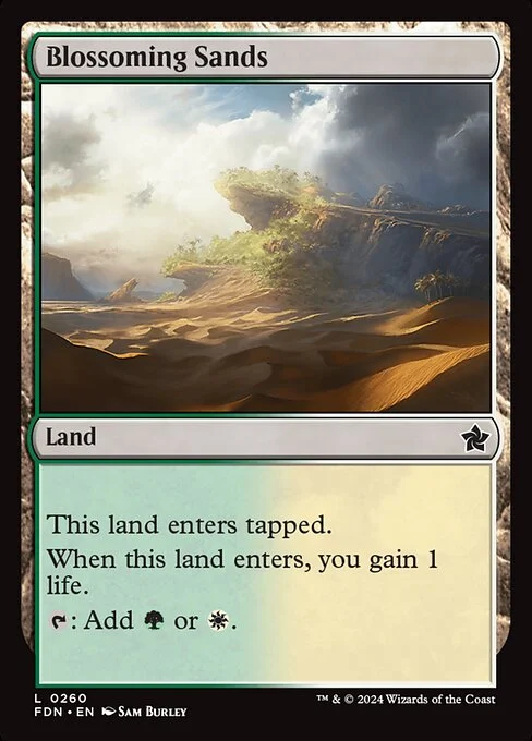Blossoming Sands [FDN #260] SPANISH NM