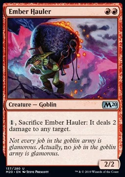 Ember Hauler [M20 #137] SPANISH NM