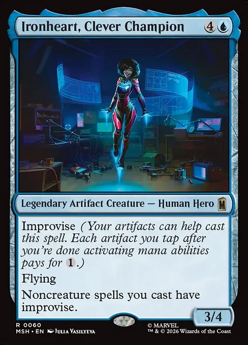 Ironheart, Clever Champion [MSH #60] SPANISH NM
