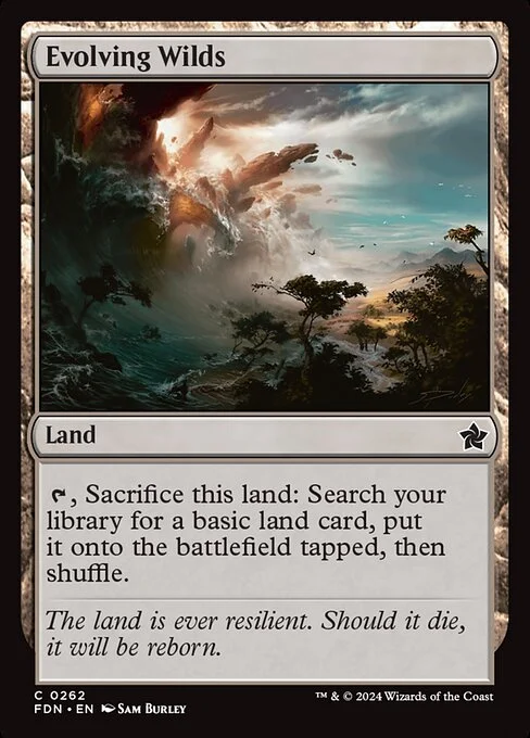 Evolving Wilds [FDN #262] SPANISH NM