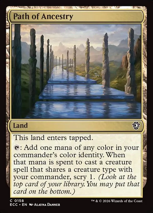 Path of Ancestry [ECC #158] ENGLISH NM