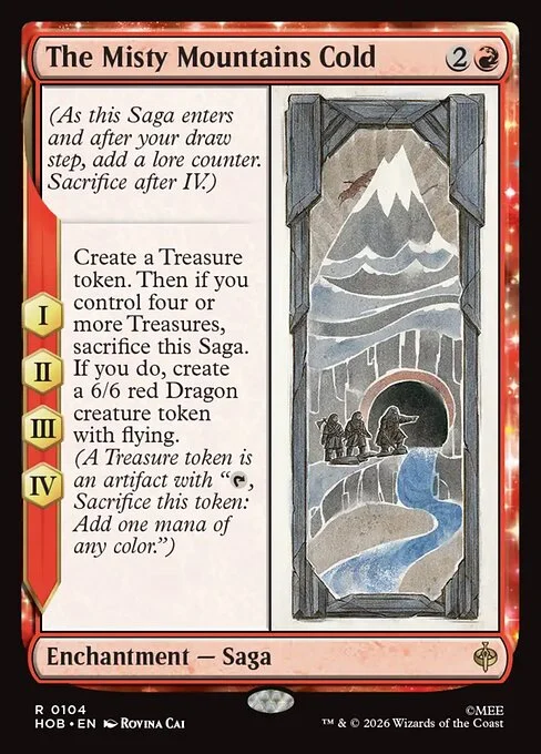 The Misty Mountains Cold [HOB #104] SPANISH NM