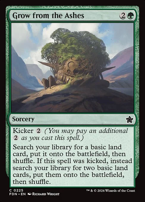 Grow from the Ashes [FDN #225] SPANISH NM