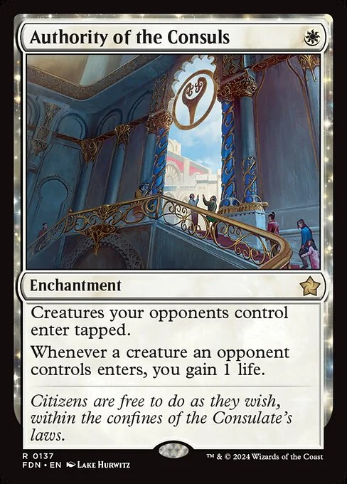 Authority of the Consuls [FDN #137] SPANISH NM