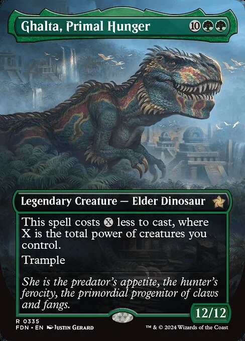 Ghalta, Primal Hunger (V.1) [XFDN #335] SPANISH NM