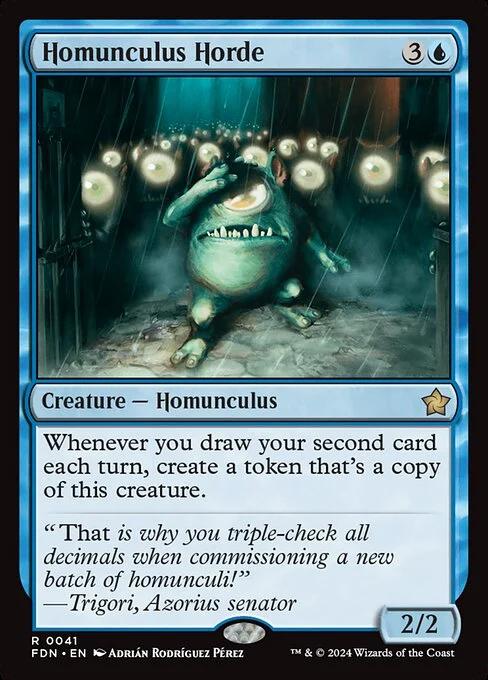 Homunculus Horde [FDN #41] SPANISH NM