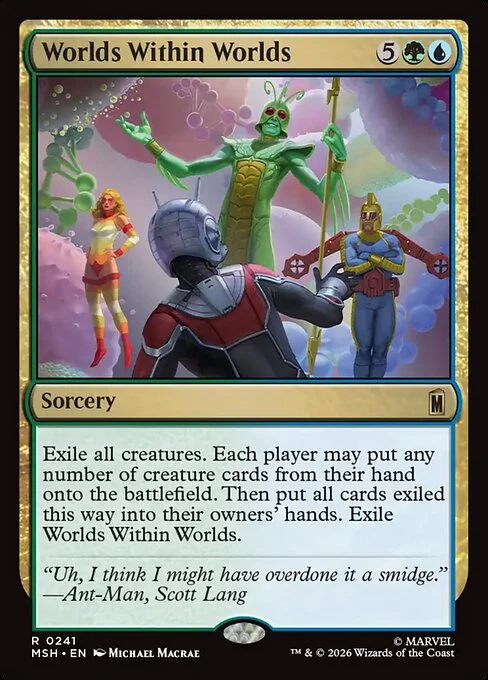 Worlds Within Worlds [MSH #241] SPANISH NM