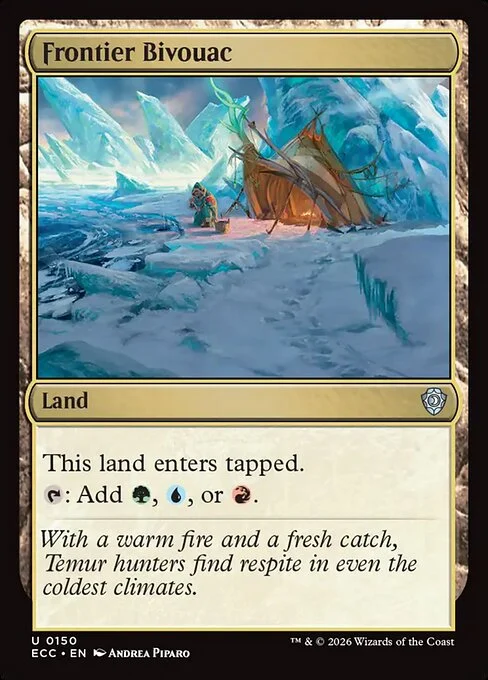 Frontier Bivouac [ECC #150] ENGLISH NM