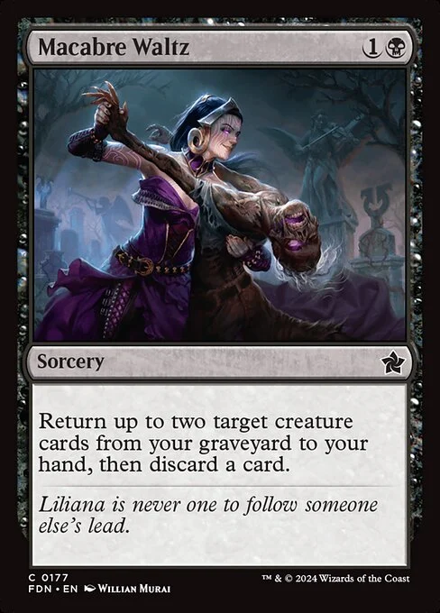 Macabre Waltz [FDN #177] SPANISH NM