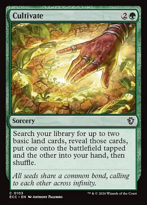 Cultivate [ECC #103] ENGLISH NM