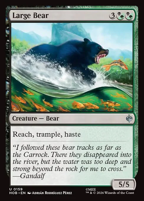 Large Bear [HOB #159] SPANISH NM