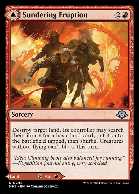 Sundering Eruption // Volcanic Fissure [MH3 #248] ENGLISH NM