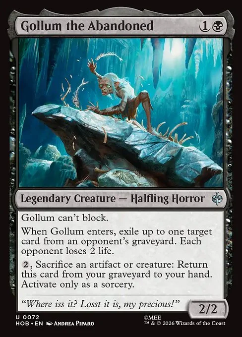 Gollum the Abandoned [HOB #72] SPANISH NM