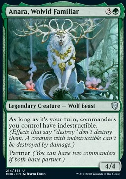 Anara, Wolvid Familiar [CMR #214] ENGLISH NM