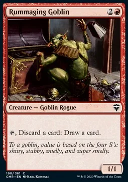 Rummaging Goblin [CMR #198] ENGLISH NM