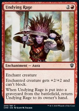 Undying Rage [CMR #205] ENGLISH NM