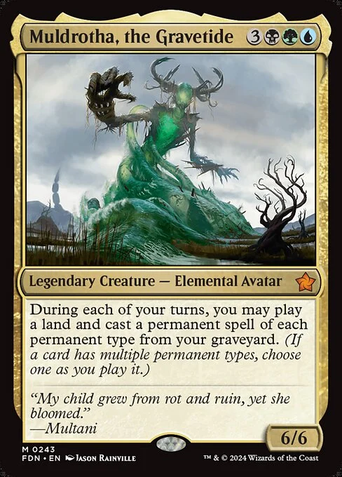 Muldrotha, the Gravetide [FDN #243] SPANISH NM