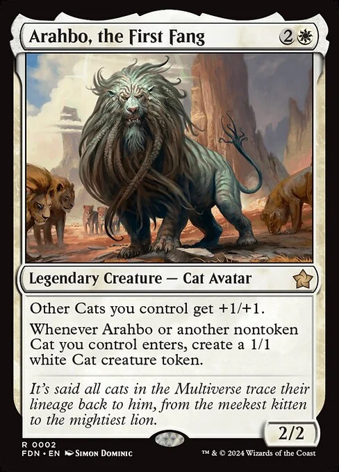 Arahbo, the First Fang [FDN #2] SPANISH NM