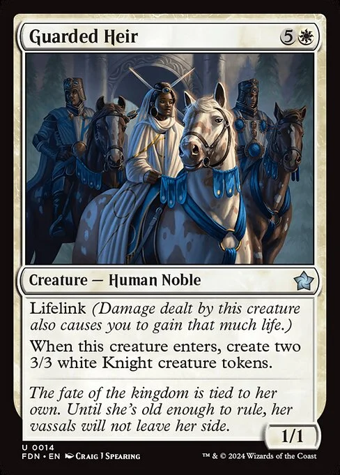 Guarded Heir [FDN #14] SPANISH NM