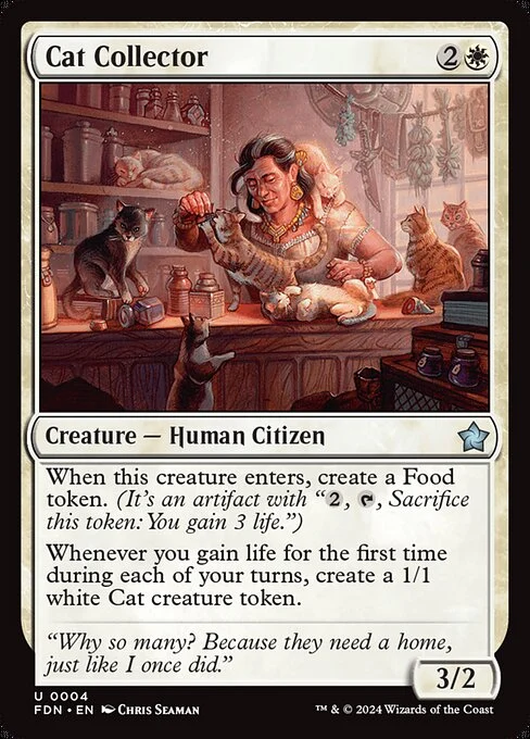 Cat Collector [FDN #4] SPANISH NM