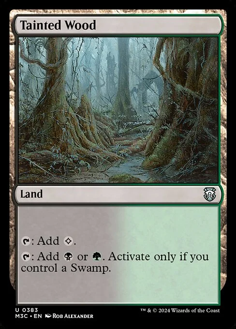 Tainted Wood [M3C #383] ENGLISH NM