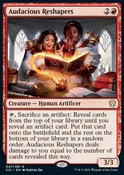 Audacious Reshapers [C21 #47] SPANISH NM