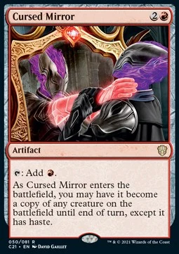 Cursed Mirror [C21 #50] SPANISH NM