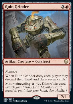 Ruin Grinder [C21 #57] SPANISH NM