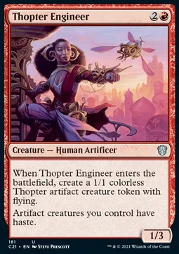 Thopter Engineer [C21 #181] SPANISH NM