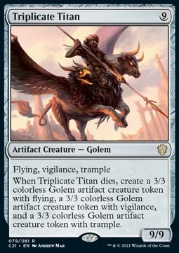 Triplicate Titan [C21 #79] SPANISH NM