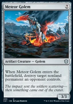 Meteor Golem [C21 #250] SPANISH NM
