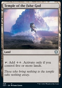 Temple of the False God [C21 #326] SPANISH NM
