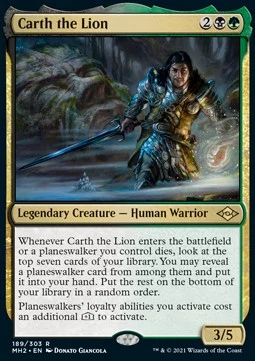 Carth the Lion [MH2 #189] SPANISH NM