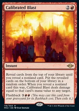 Calibrated Blast [MH2 #118] ENGLISH NM