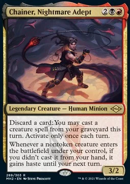 Chainer, Nightmare Adept (V.1) [MH2 #289] SPANISH NM
