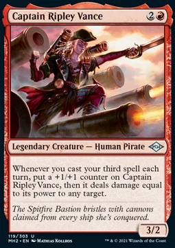 Captain Ripley Vance [MH2 #119] SPANISH NM