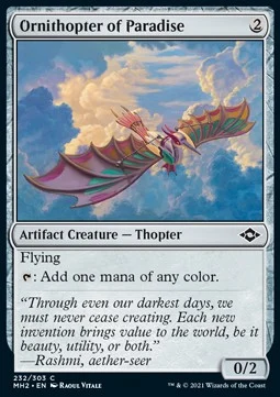 Ornithopter of Paradise [MH2 #232] SPANISH NM